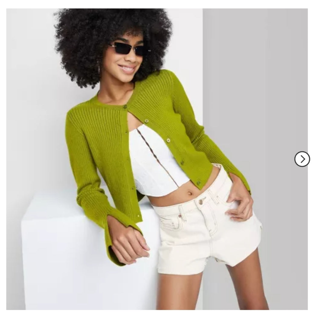 Lime Green Sweater