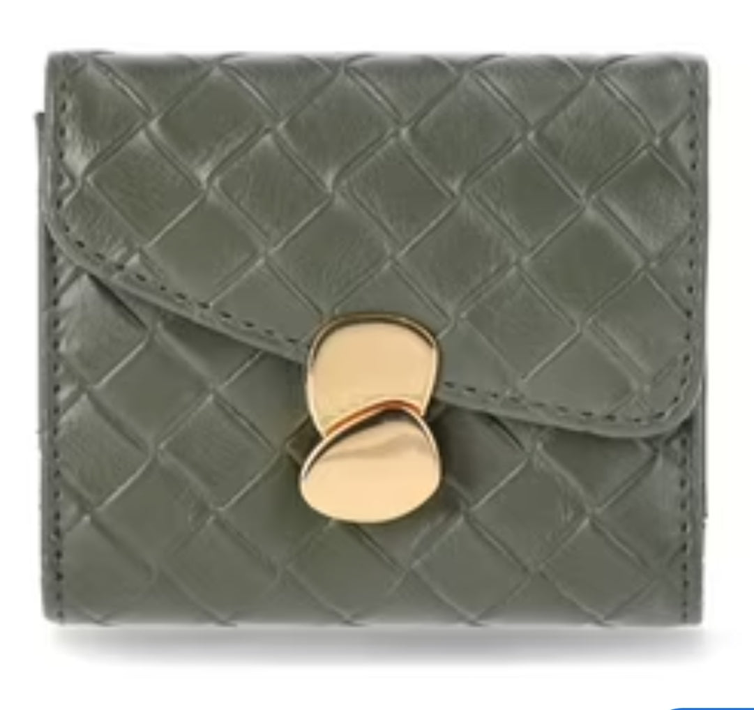 Small Wallet Ladies Leather Purse