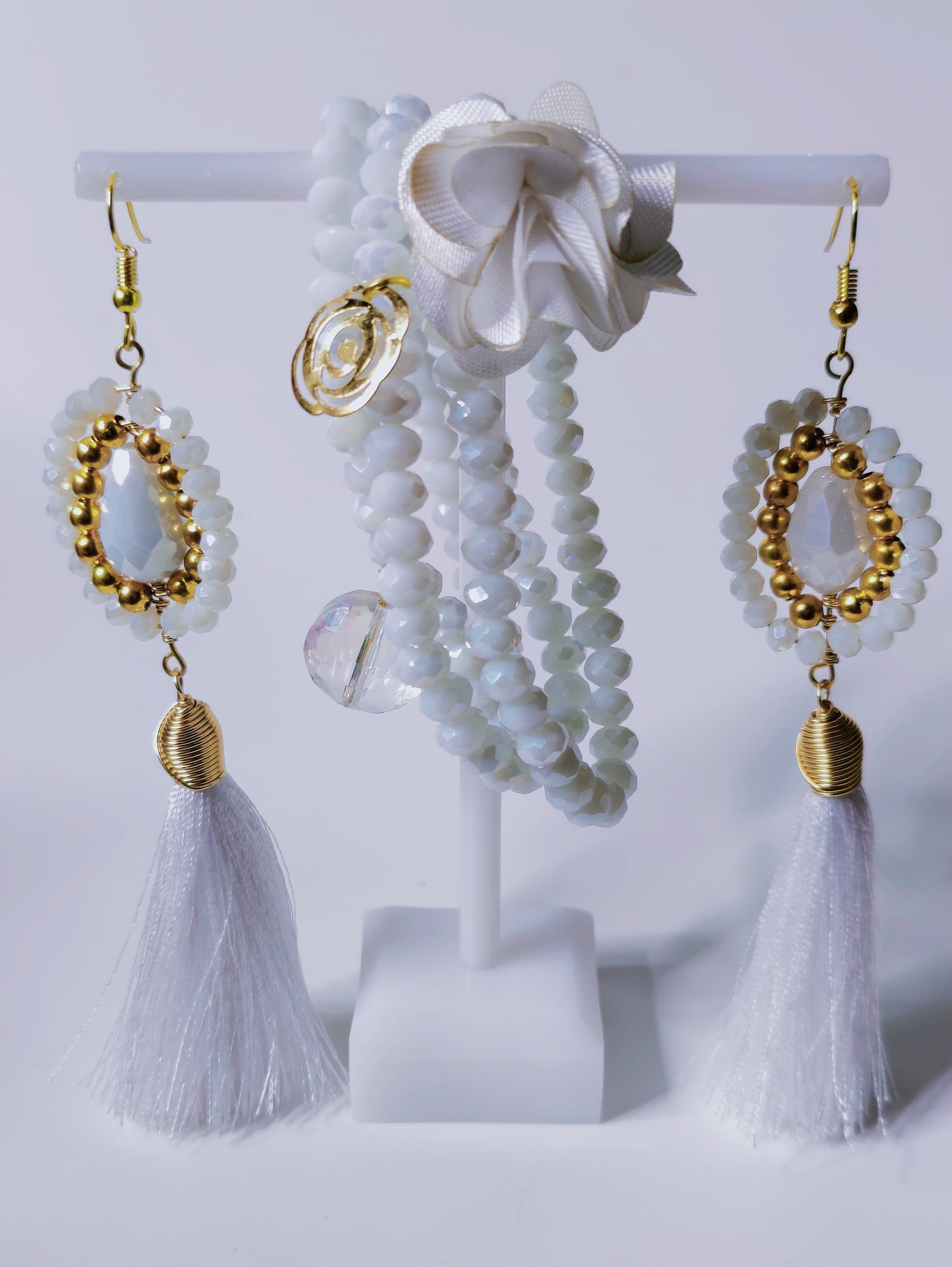 Earrings and Bracelets Set