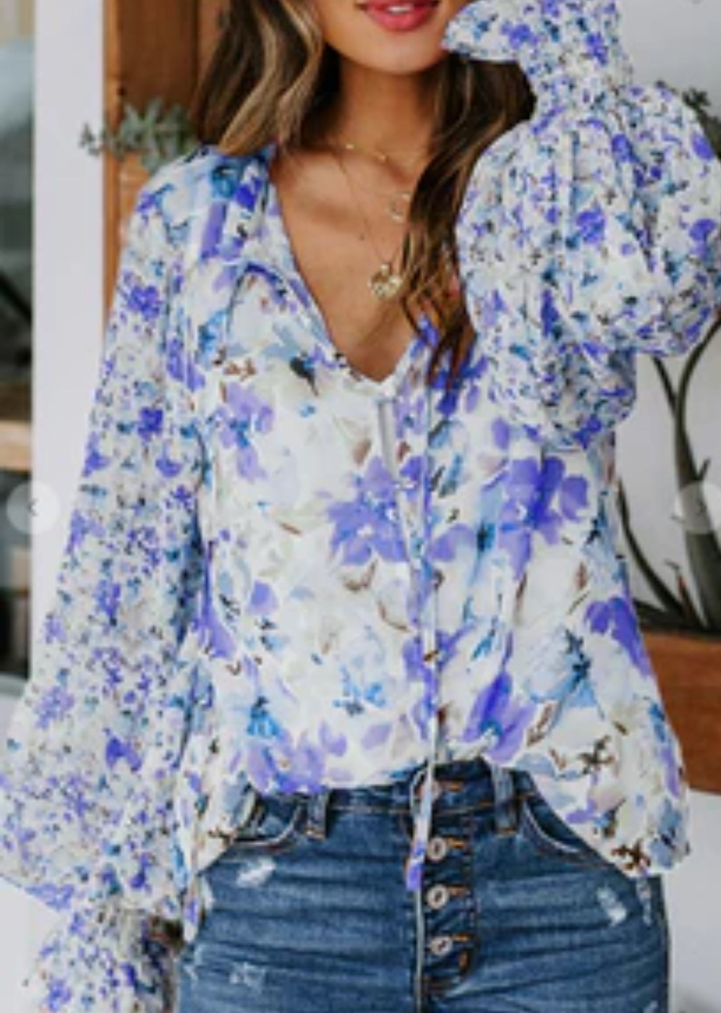 Floral Casual Blouse