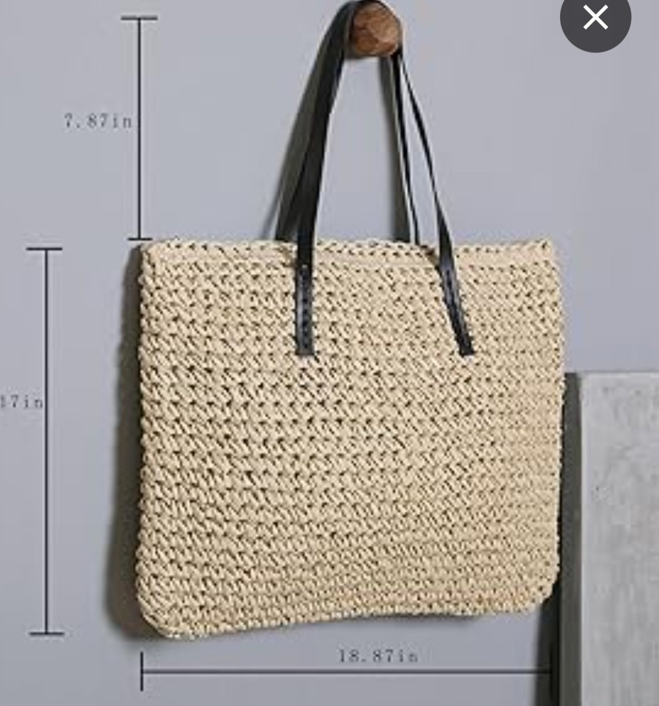 Straw Bag Women