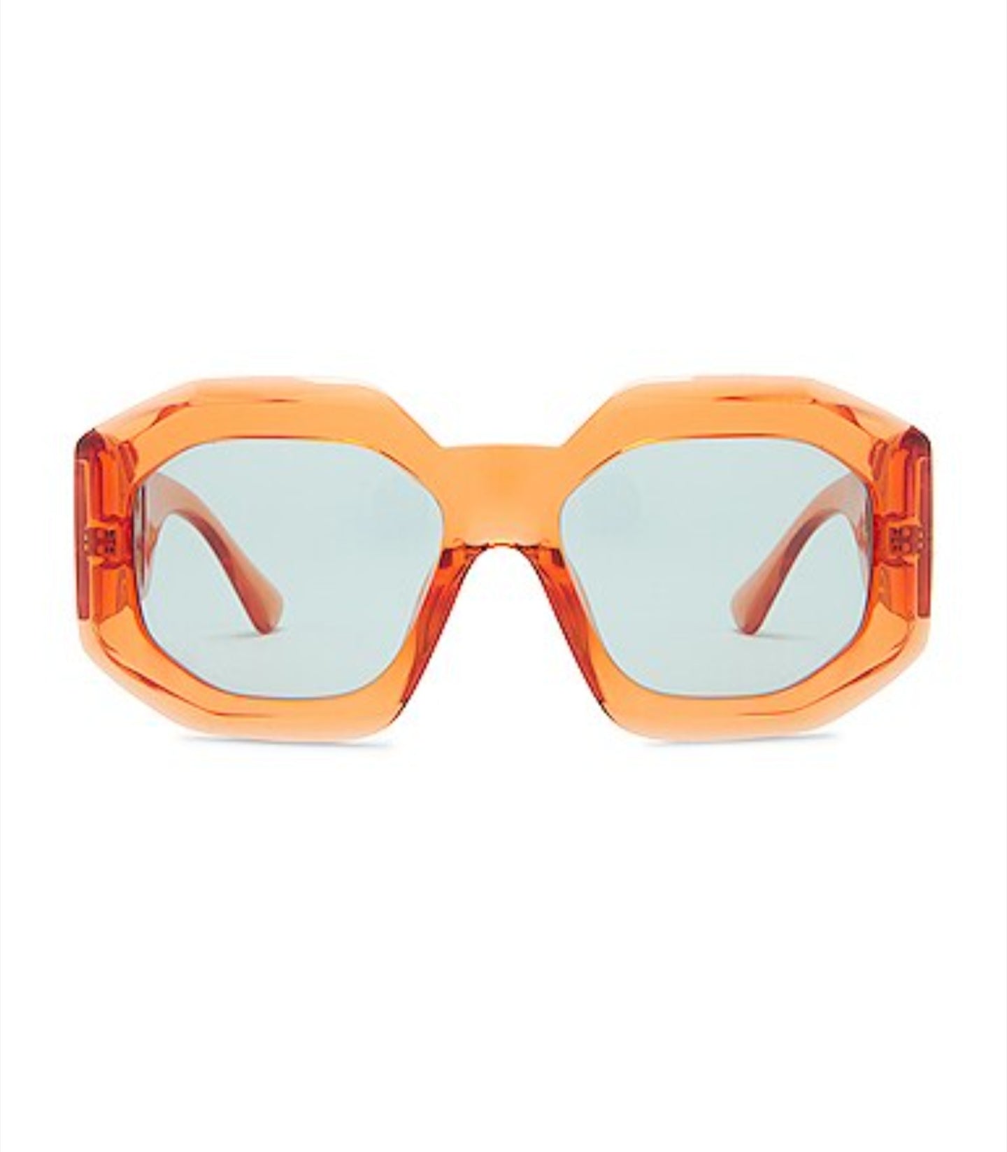 Square Frame Sunglasses Orange