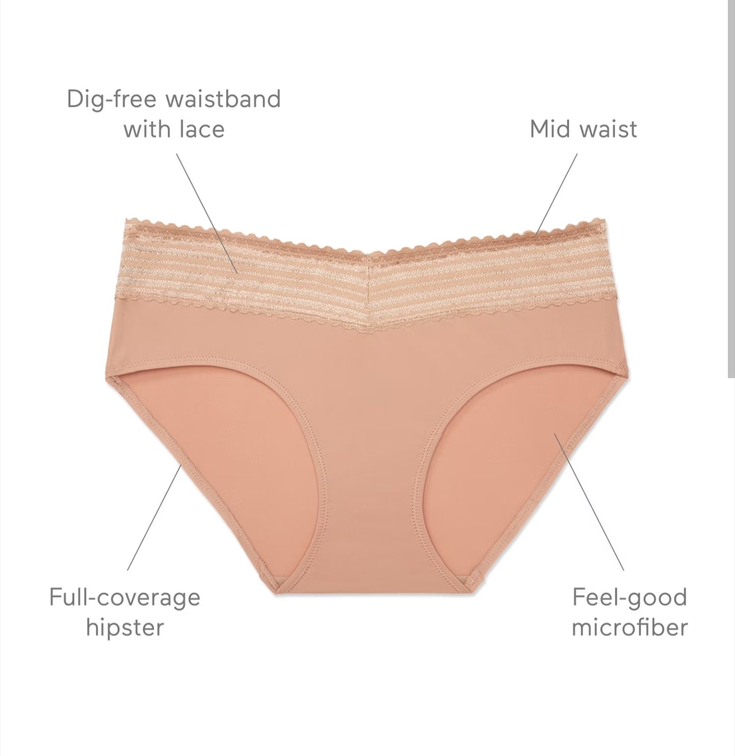 Warners Blissful Benefits Sizes : 3X