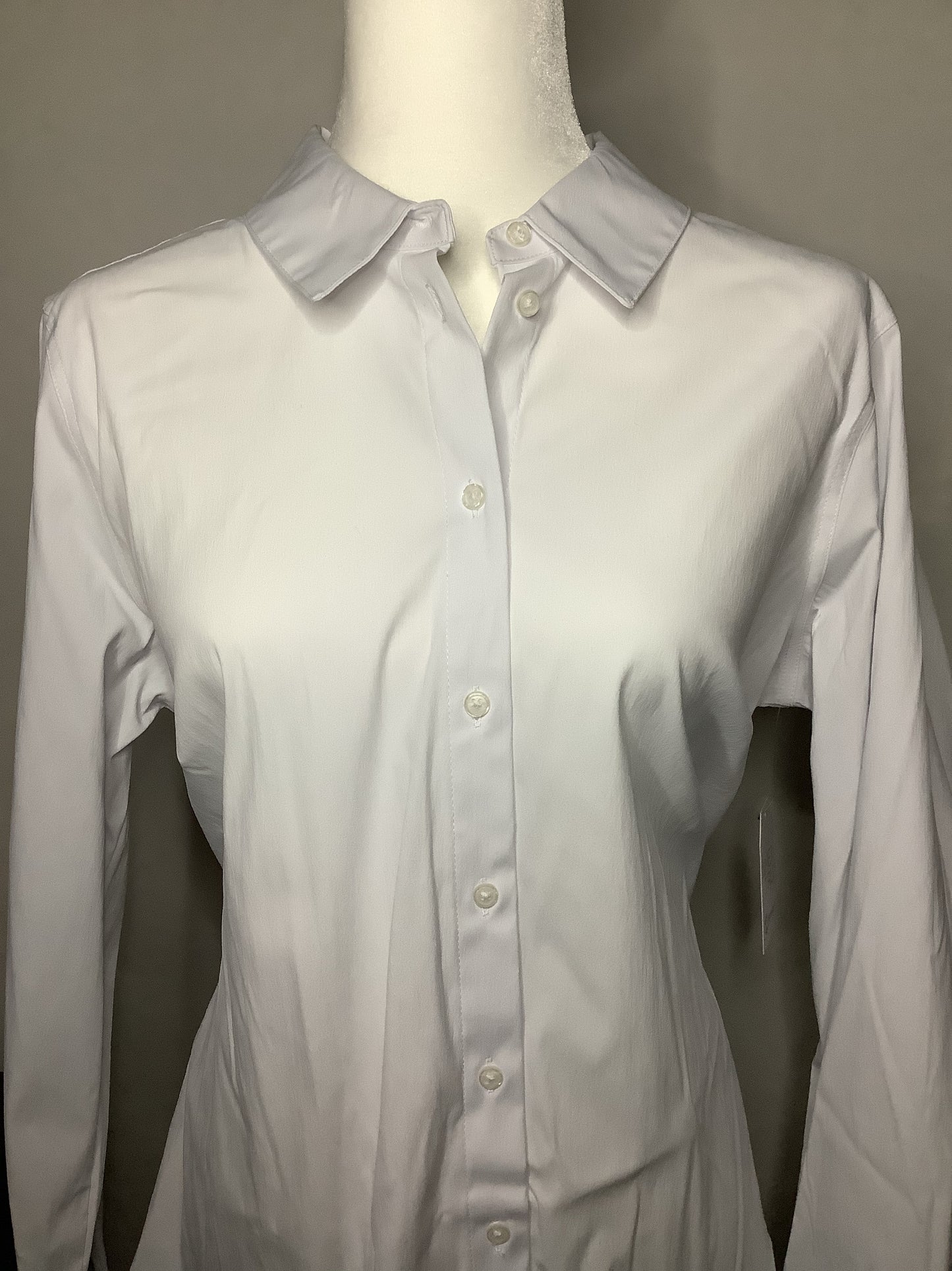 Long White Blouse