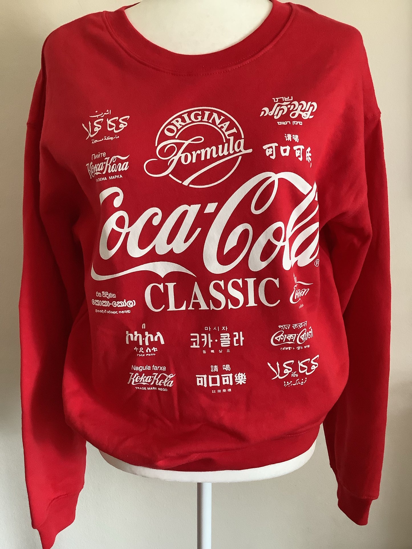 Coca Cola Red Sweatshirt