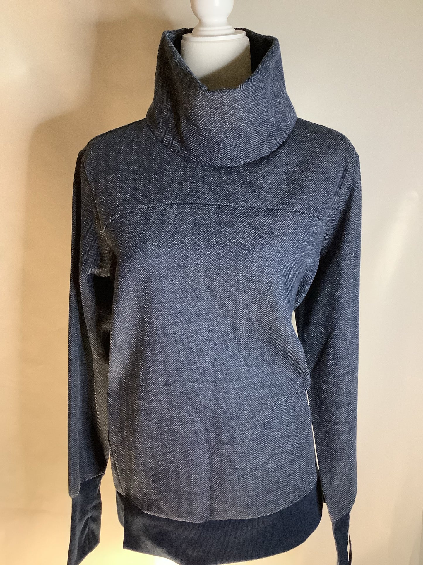 Long Sleeve Blue Shirt