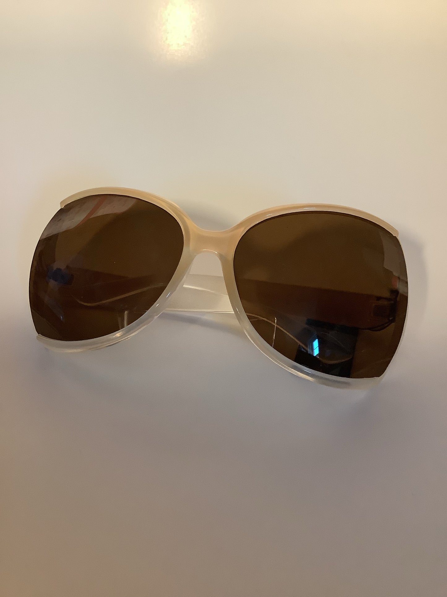 Beige Sunglasses