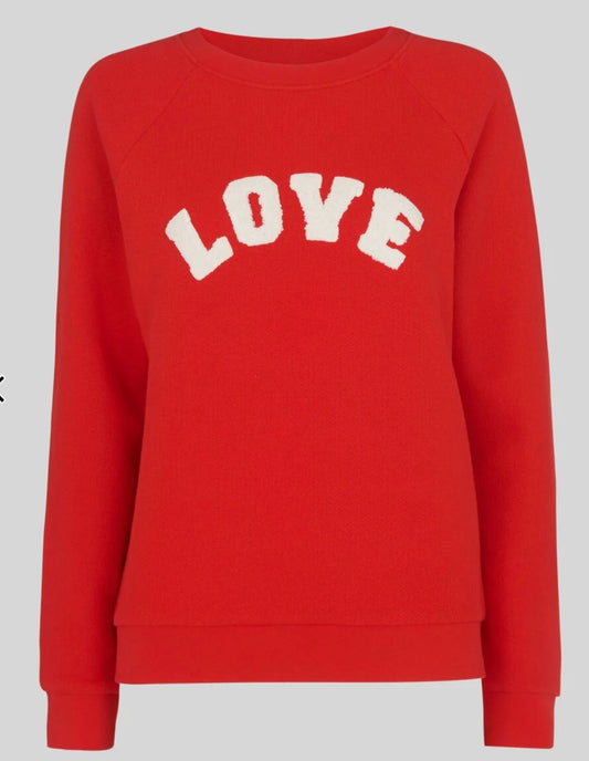 Red LOVE 💕 Sweatshirts