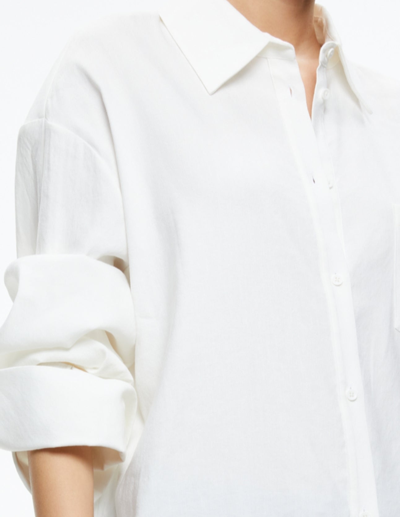 White Blouse Size: XL