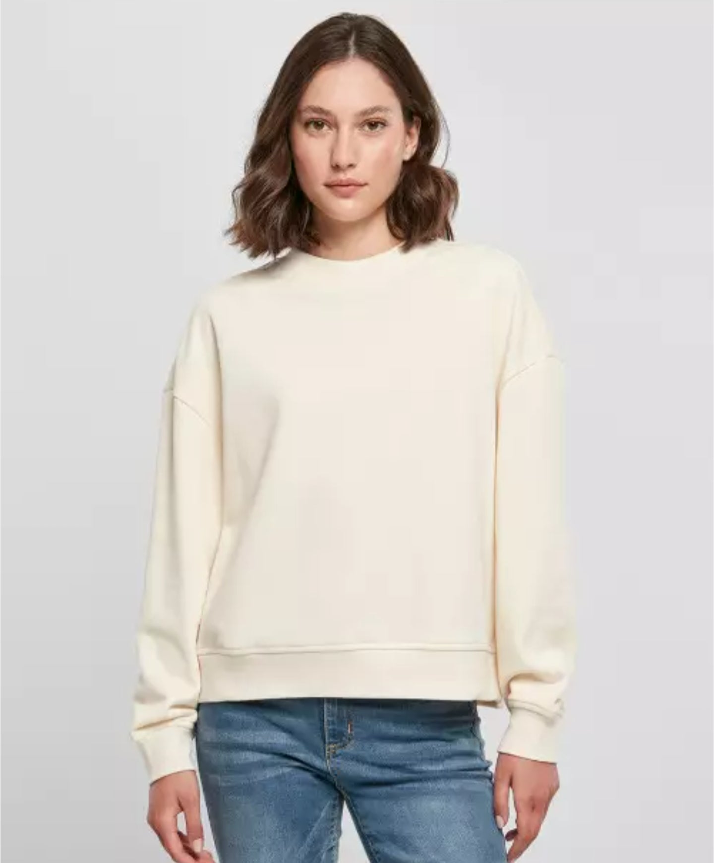 Women's Oversized Crew Neck Sweatshirt