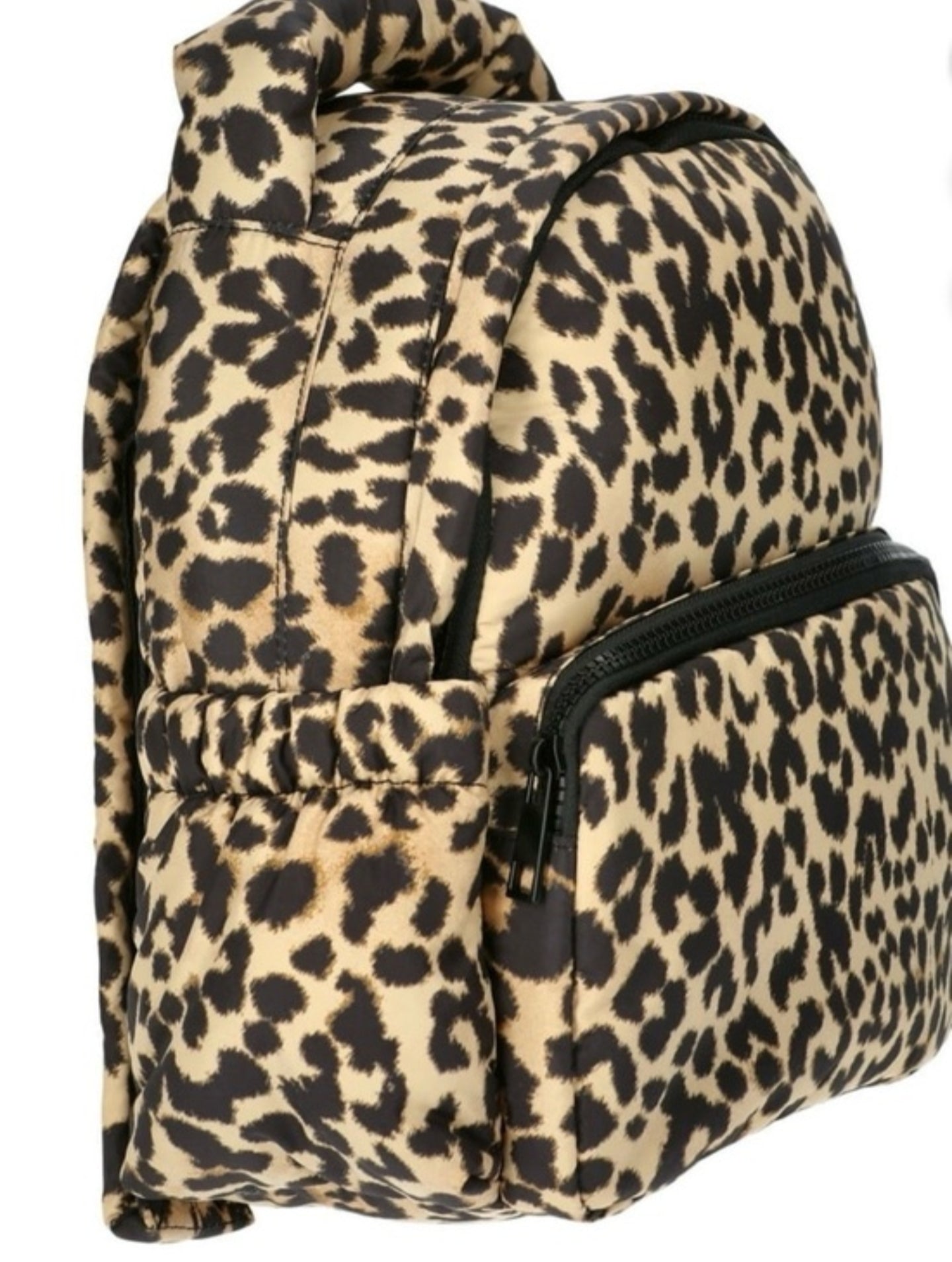 Leopard Print Backpack