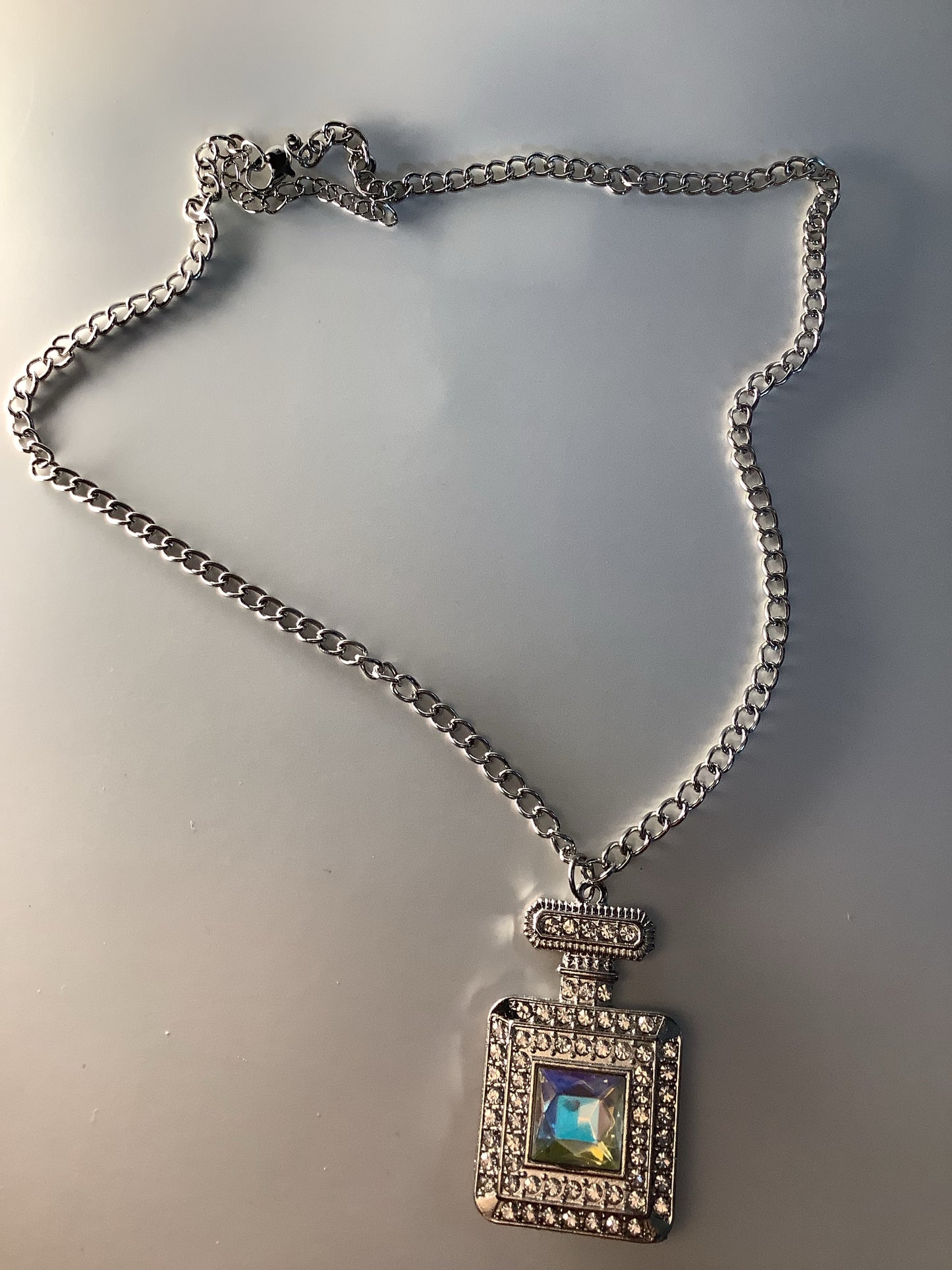 Perfume Bottle Necklace